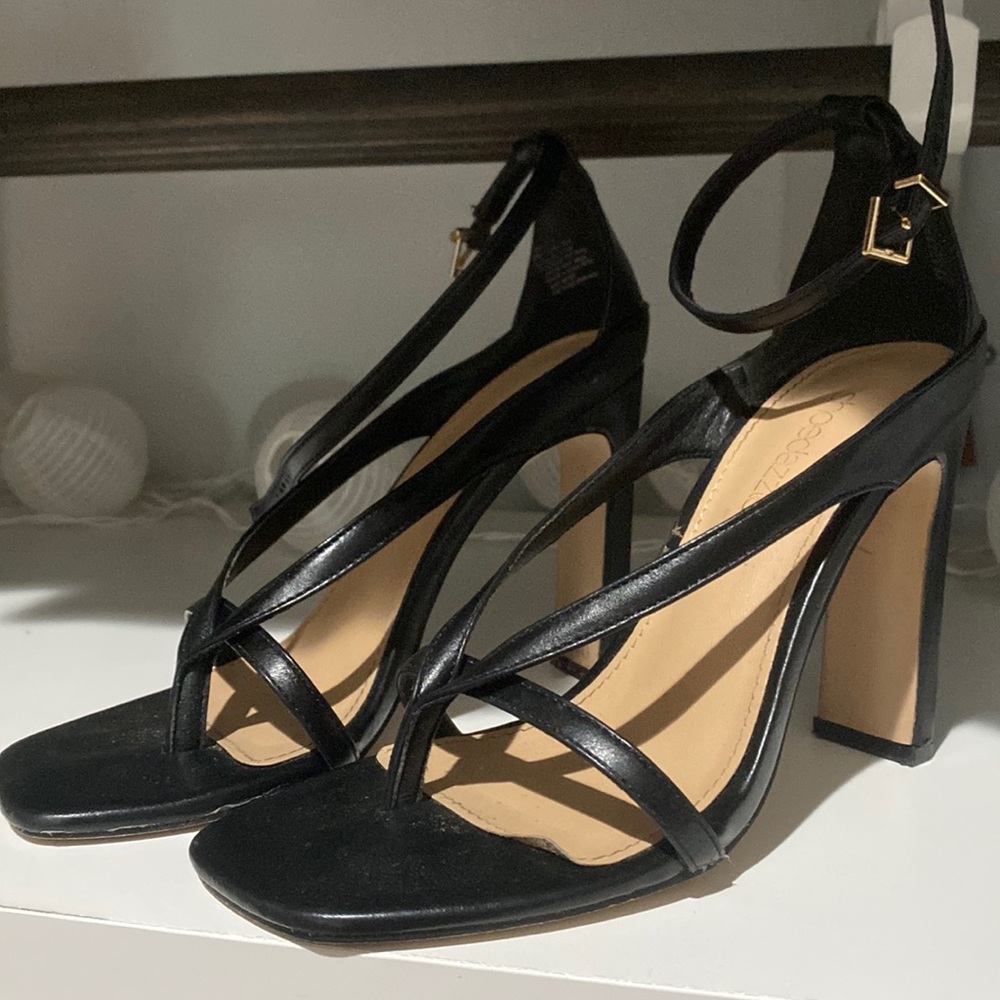 Black heels